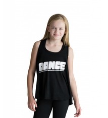 Motionwear Drape Tank Motionwear 4505-017 BLK