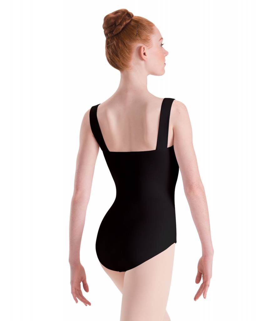 Motionwear Maillot de Danse, Motionwear 2720, Long tronc, Bretelles larges, Pince au devant, Couture Princesse