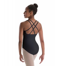 Motionwear 4-Strap Double-Cross-Back Camisole Leotard Motionwear 2496