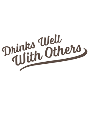 Sticker-Lishious Drinks With Others Decal