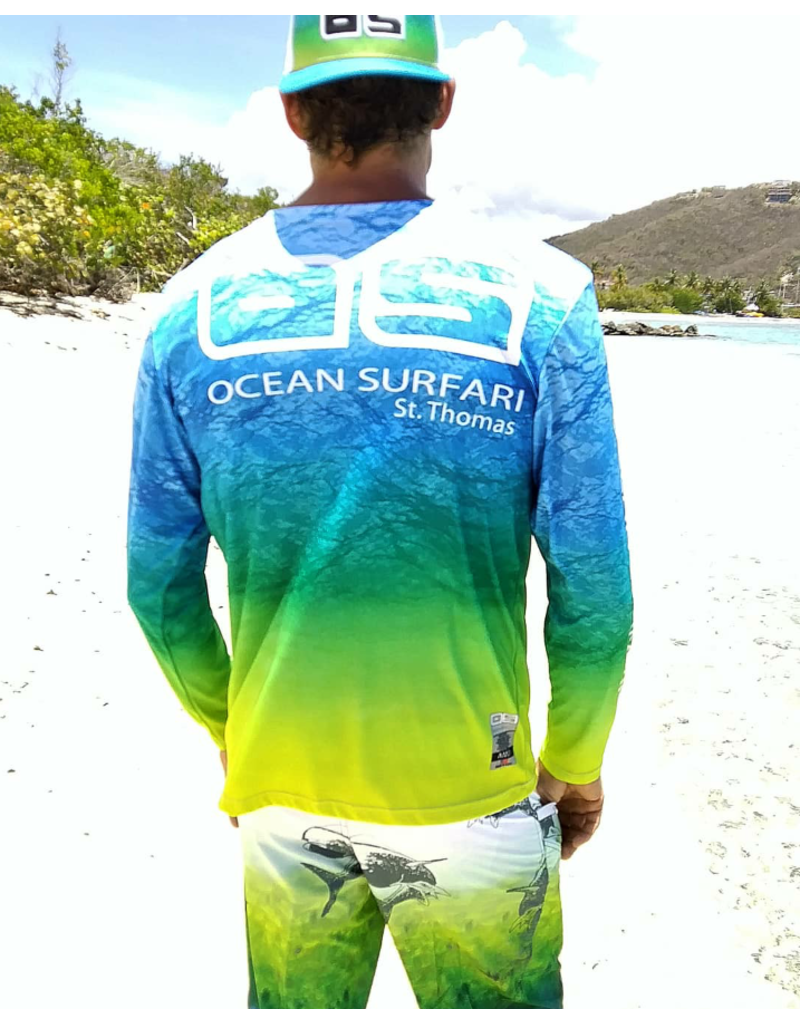 Ocean Surfari OS SPF 50+ Performance Men's LS Mahi