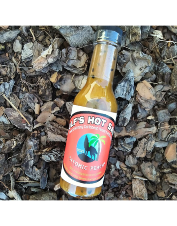 Wolf's Peachy Hot Sauce