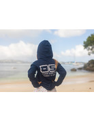 Ocean Surfari OS SPF 50+ Performance Youth Hoodie Navy