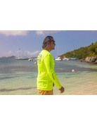 Ocean Surfari OS SPF 50+ Performance Men's LS Neon Yellow