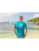 Ocean Surfari OS SPF 50+ Performance Men's SS Teal