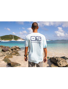 Ocean Surfari OS SPF 50+ Performance Men's SS Ice Blue