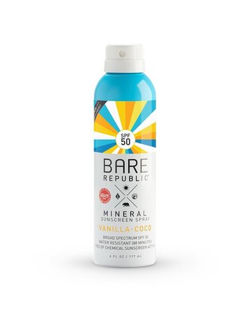 Bare Republic Bare Min. Spray 50 Van/Coc