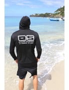 OS SPF 50+ Performance Men's Hoodie Black