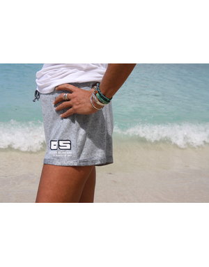 Ocean Surfari Ladies Hacci Fleece Shorts HT Blue