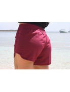 Raya Sun RS Contemporary Multi Stitch Short Burgundy