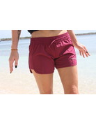 Raya Sun RS Contemporary Multi Stitch Short Burgundy