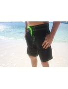 RS Surf Board Short NYL/STRETCH NEON STITCH - BLK/LIME