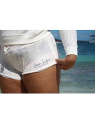 Ocean Surfari Ladies Printed Hacci Shorts Palm Tree