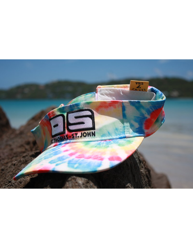 Ocean Surfari OS Tie Dye Visor
