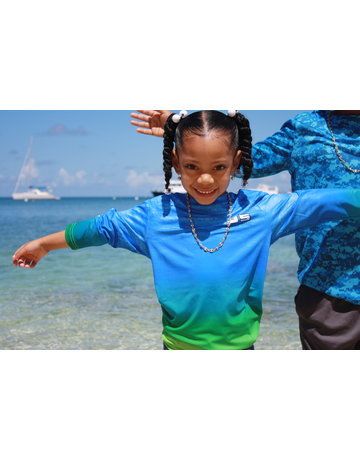Ocean Surfari OS SPF 50+ Performance Youth LS Mahi