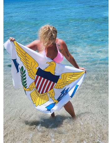 Ocean Surfari VI Flag Towel