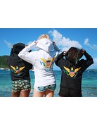 Ocean Surfari Men's VI Flag  P/O Hoodie Unisex Grey