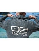 Ocean Surfari Men's Loop Terry Hoodie Charcoal