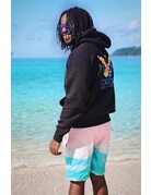 Ocean Surfari Men's VI Flag  P/O Hoodie Unisex Black