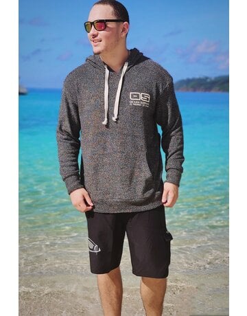 Ocean Surfari Men's Loop Terry Hoodie Charcoal