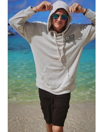 Ocean Surfari Men's Loop Terry Hoodie Natural