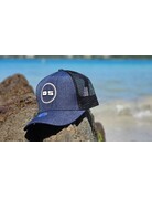 Lucky 7 OS Trucker Hat with Black Mesh