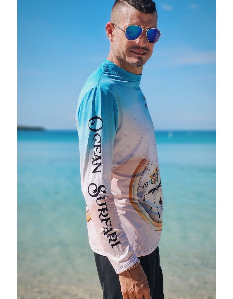 Ocean Surfari OS SPF 50+ Performance Men's LS Island Time