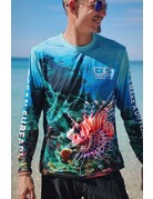 Uzzi OS SPF 50+ Performance Men's LS Lionfish - FOTP