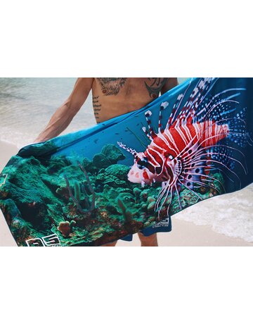 Ocean Surfari FOTP Lionfish Towel/Beach Blanket