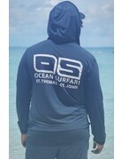 Ocean Surfari OS Men's Mesh Hoodie Pullover - Black