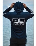 Ocean Surfari OS SPF 50+ Performance Men's Hoodie Navy