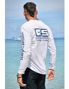 Ocean Surfari OS SPF 50+ Performance Men's LS White