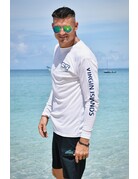 Ocean Surfari OS SPF 50+ Performance Men's LS White