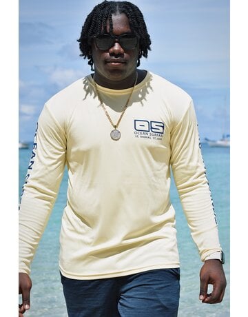 Ocean Surfari OS SPF 50+ Performance Men's LS Canary