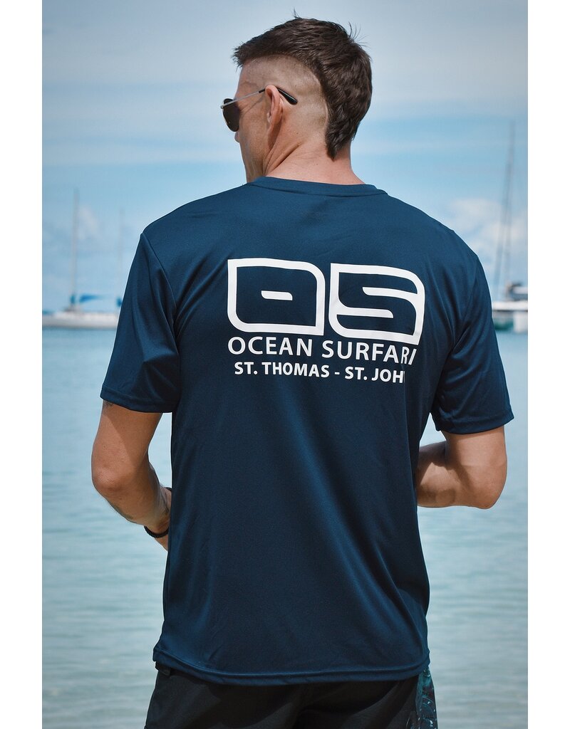 Ocean Surfari OS SPF 50+ Performance Men's SS Navy