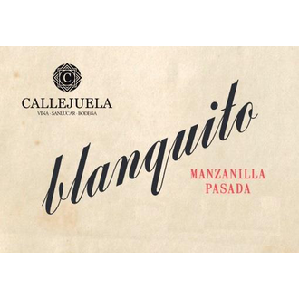 Viña Callejuela, Blanquito Manzanilla Pasada Sherry  500ml