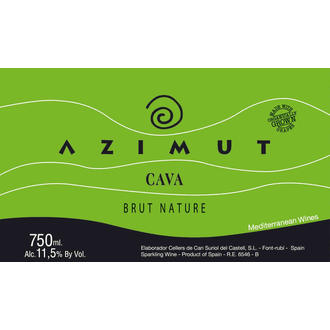 Azimut, Cava Brut Nature Rosé