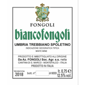 Fongoli Fongoli, Biancofongoli Trebbiano Spoletino 2024
