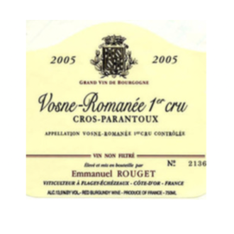 Emmanuel Rouget, Vosne-Romanée 1er Cru Cros Parantoux 2020