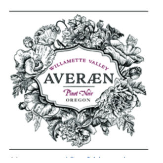Averaen, Pinot Noir Willamette Valley 2023