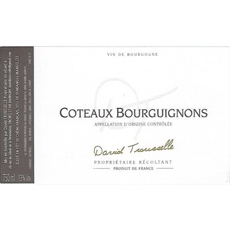 David Trousselle, Coteaux Bourguignons Rouge 2023