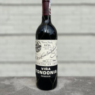 Lopez de Heredia Viña Tondonia Rioja Reserva Tinto 2012