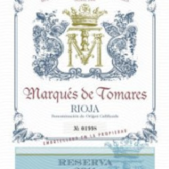 Marques de Tomares Marques de Tomares, Rioja Reserva 2018 Marques de Tomares Marques de Tomares, Rioja Reserva 2018