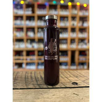 Dandelion Stainless Steel Wine Growler Burgundy