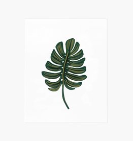 Monstera Leaf Print