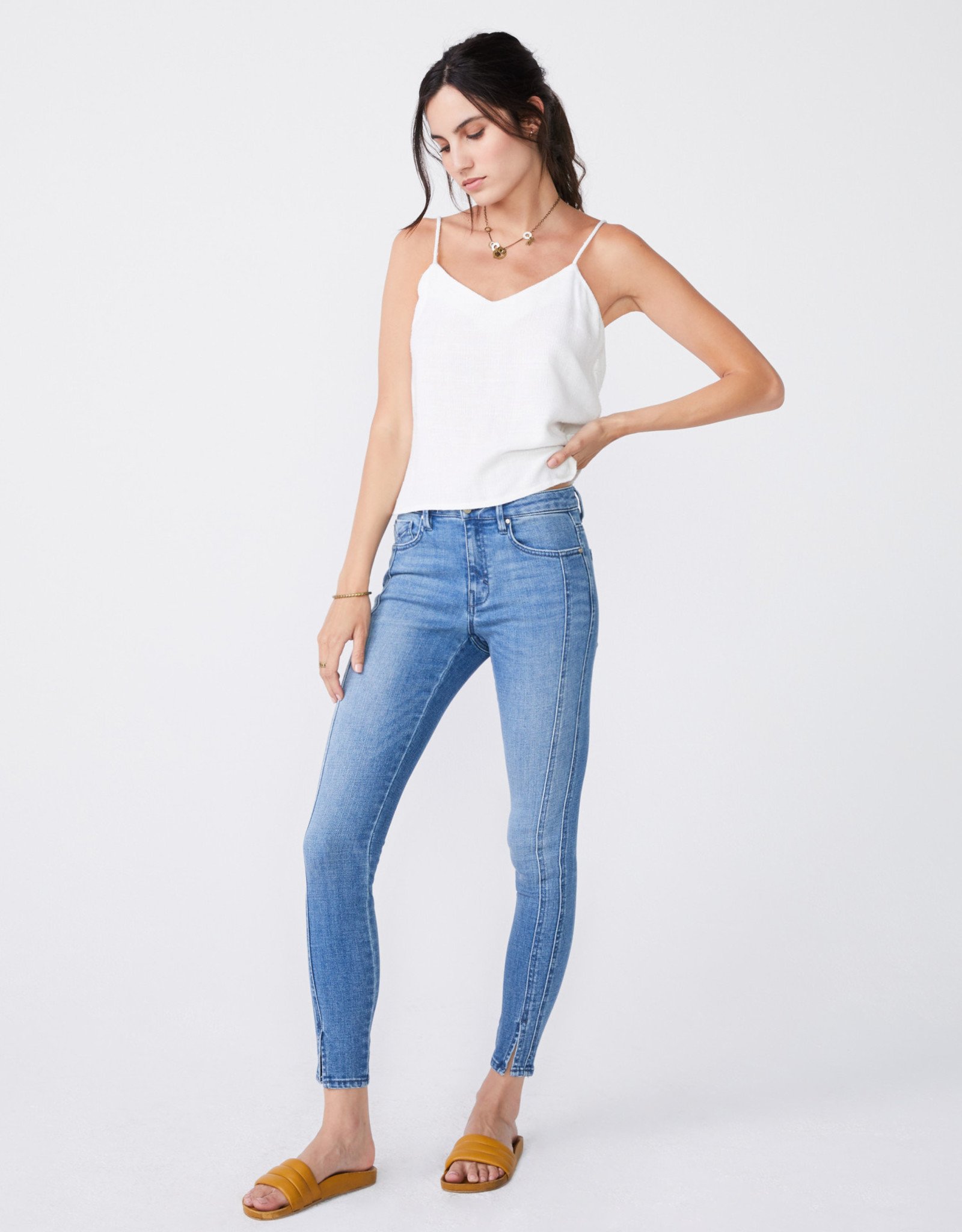 mid rise skinny jeans