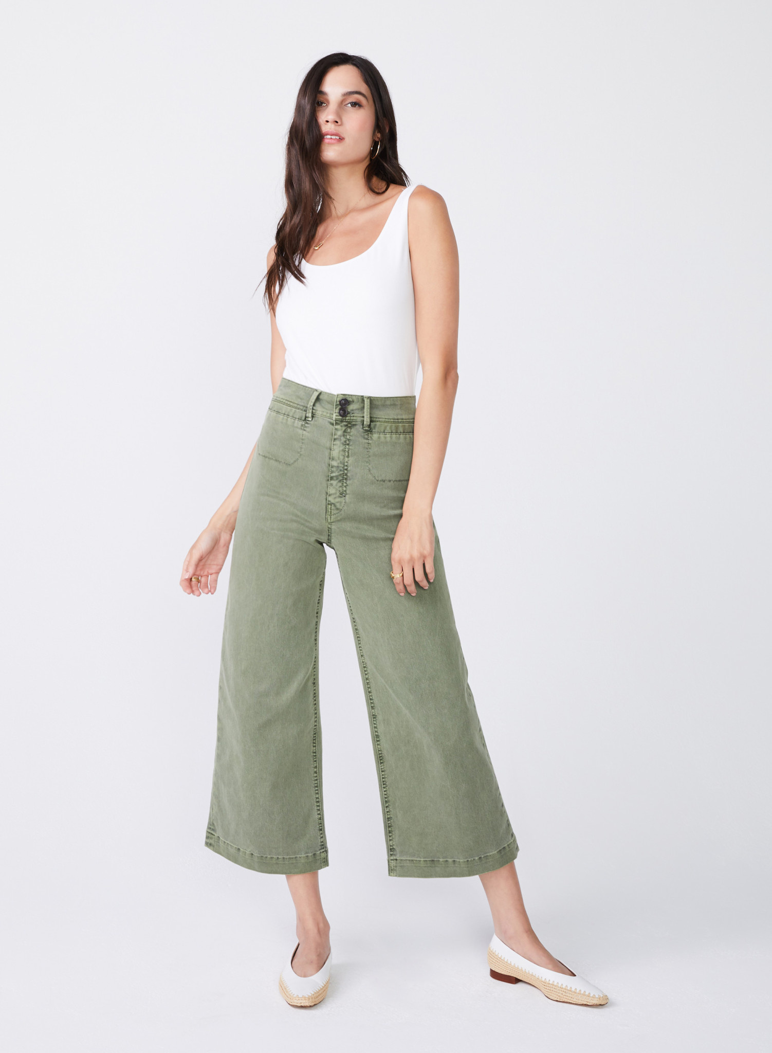 sailor high waisted pants