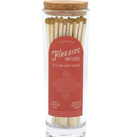 Tall Matches in a Glass Jar