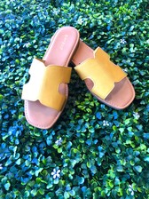 hermes inspired sandals