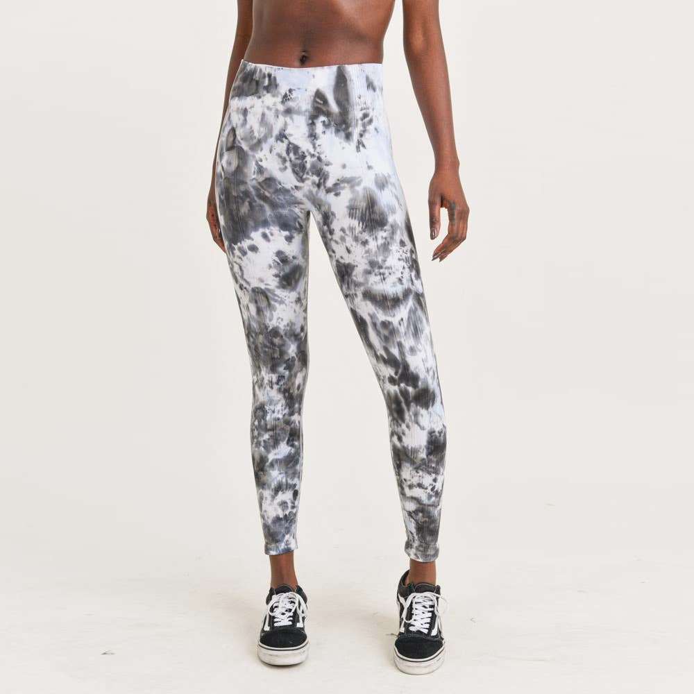 Mono b Tie-Dye Back Pocket High-Waisted Leggings- The Perfect Pair-Boutique  – The Perfect Pair